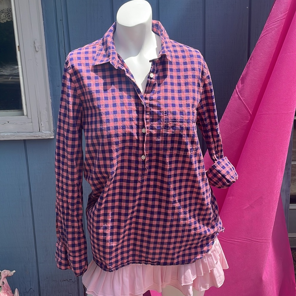 3 for 1 price J Crew tunics in 3 different colors in a boy fit and-size med. - Picture 2 of 3